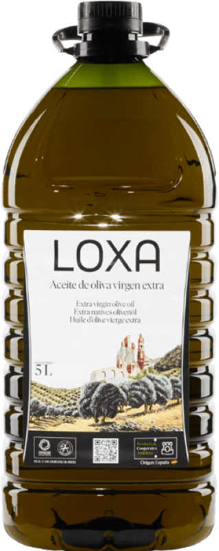 Free Shipping | Olive Oil Loxa EVOO Extra Virgin Spain Jerrycan 5 L