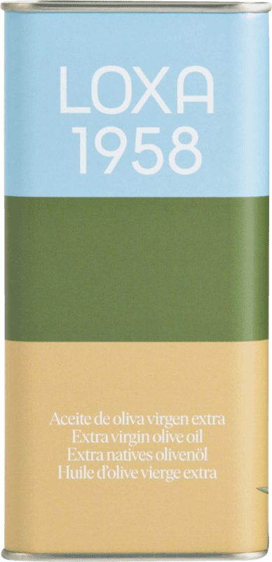 Envoi gratuit | Huile d'Olive Loxa HOVE Vierge Extra Espagne Canette 50 cl