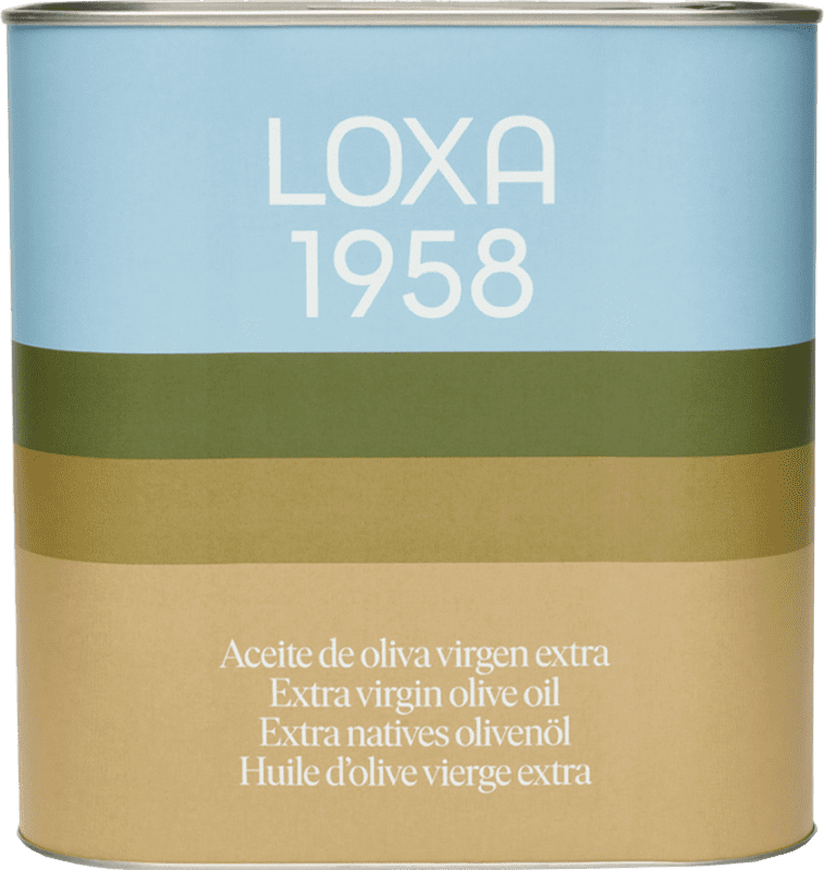 Free Shipping | Olive Oil Loxa Spain Special Can 2,5 L