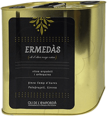 Free Shipping | Olive Oil Ermendàs EVOO Extra Virgin Spain Special Can 2,5 L