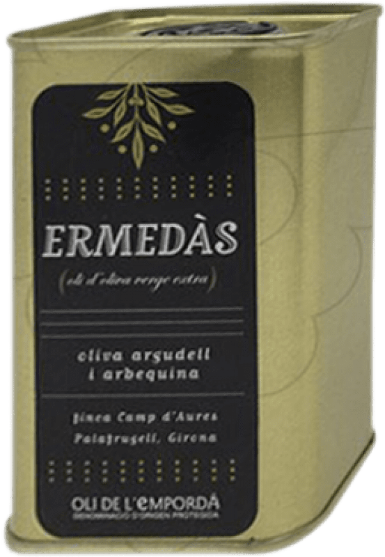 Envio grátis | Azeite de Oliva Ermendàs Espanha Lata Especial 25 cl