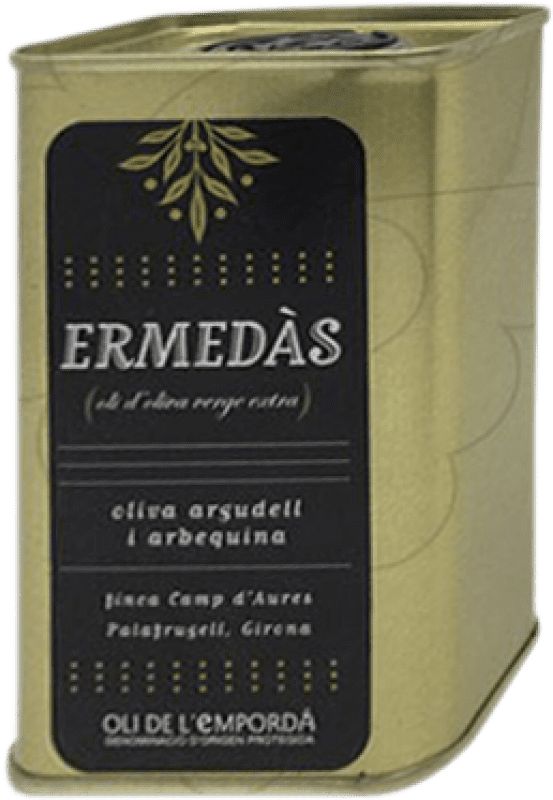 Envoi gratuit | Huile d'Olive Ermendàs HOVE Vierge Extra Espagne Canette 25 cl