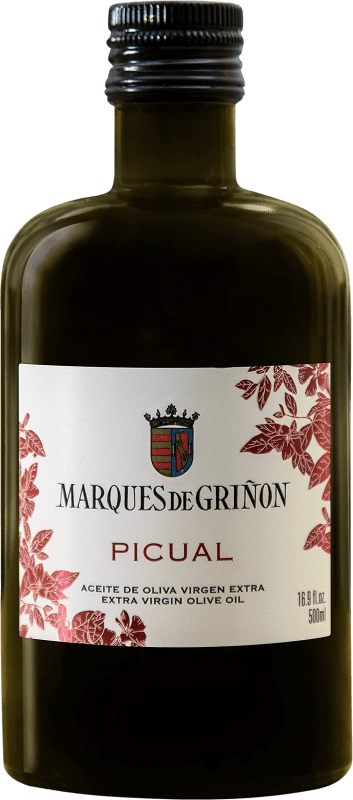 18,95 € Envío gratis | Aceite de Oliva Marqués de Griñón Botella Medium 50 cl