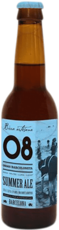 Spedizione Gratuita | Birra Birra Artesana 08 Barceloneta Summer Ale Spagna Bottiglia Terzo 33 cl