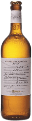 Envío gratis | Cerveza Damm Navidad España Botellín Tercio 33 cl