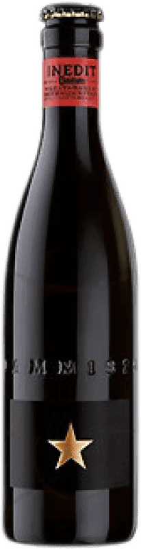 Kostenloser Versand | Bier Estrella Damm Inedit Spanien Drittel-Liter-Flasche 33 cl