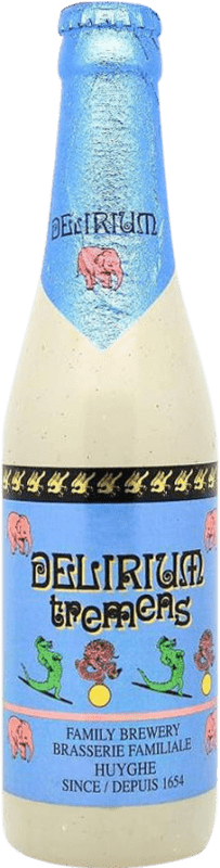 Envio grátis | Cerveja Delirium Tremens Bélgica Garrafa Terço 33 cl