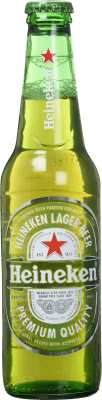 ビール Heineken 3分の1リットルのボトル 33 cl