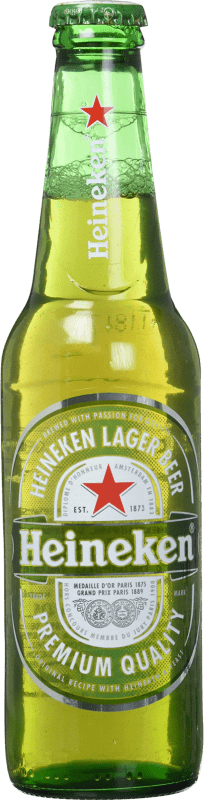 Kostenloser Versand | Bier Heineken Niederlande Drittel-Liter-Flasche 33 cl