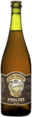 Cerveza Les Clandestines 4 Maltes Pale Ale 75 cl Malt — Malta