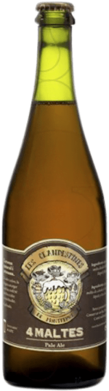 Envio grátis | Cerveja Les Clandestines 4 Maltes Pale Ale Espanha 75 cl Malt — Malte