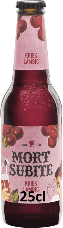 3,95 € | Birra Mort Subite Belgio Bottiglietta 25 cl Cereza — Ciliegia
