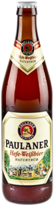 Free Shipping | Beer Paulaner Germany Medium Bottle 50 cl