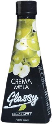 Envio grátis | Vinagre Glassy Crema — Creme Itália Garrafinha 25 cl Apple — Maçã