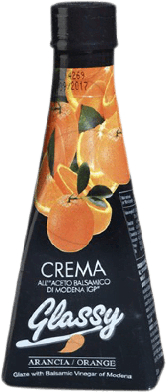 Envío gratis | Vinagre Glassy Crema Italia Botellín 25 cl Orange — Naranja