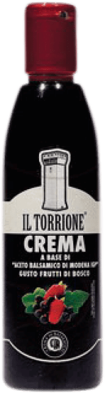 Kostenloser Versand | Essig Il Torrione Crema Frutti di Bosco Italien Kleine Flasche 25 cl