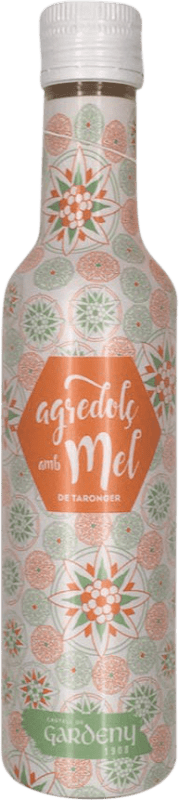 Envio grátis | Vinagre Castell Gardeny Agredolç amb Mel de Taronger Espanha Garrafa Pequena 25 cl