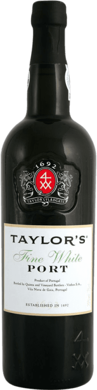 Free Shipping | Fortified wine Taylor's Fine White I.G. Porto Porto Portugal Godello, Sémillon, Códega, Rabigato, Viosinho 75 cl