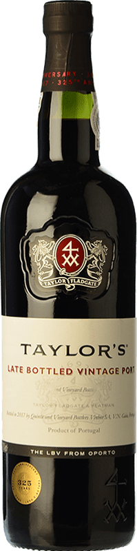 Free Shipping | Fortified wine Taylor's L.B.V. I.G. Porto Porto Portugal Tempranillo, Touriga Franca, Touriga Nacional, Tinta Amarela, Tinta Cão, Tinta Barroca 75 cl