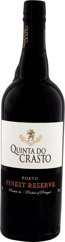 Бесплатная доставка | Крепленое вино Quinta do Crasto Finest Ruby Резерв I.G. Porto порто Португалия Tempranillo, Touriga Franca, Touriga Nacional, Tinta Amarela, Tinta Cão, Tinta Barroca, Tinta Conejera 75 cl