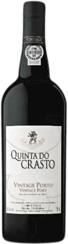 Free Shipping | Fortified wine Quinta do Crasto Vintage I.G. Porto Porto Portugal Tempranillo, Touriga Franca, Touriga Nacional, Tinta Amarela, Tinta Cão, Tinta Barroca, Tinta Conejera 75 cl