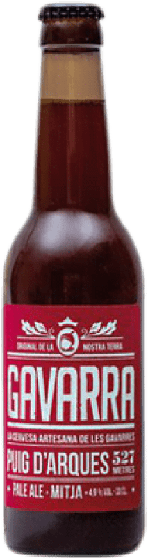 Envío gratis | Cerveza Rispac Gavarra Puig d'Arques España Botellín Tercio 33 cl