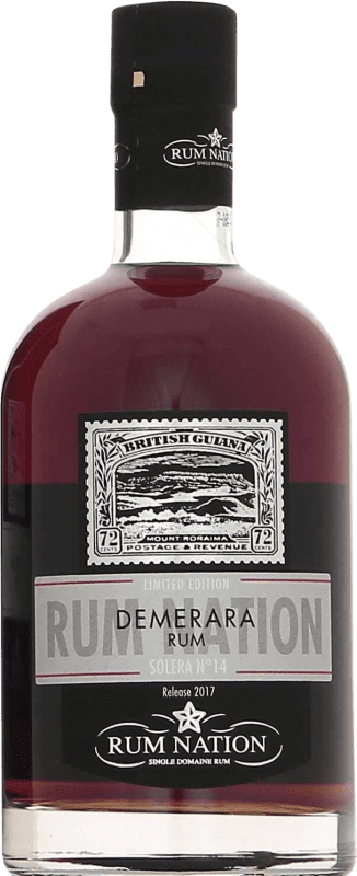 送料無料 | ラム Rossi & Rossi Nation Demerara Solera Nº 14 Extra Añejo フランス領ギアナ 70 cl