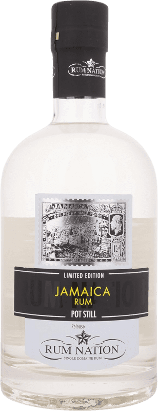 Envoi gratuit | Rhum Rossi & Rossi Nation Jamaica Pot Still Blanco Jamaïque 70 cl