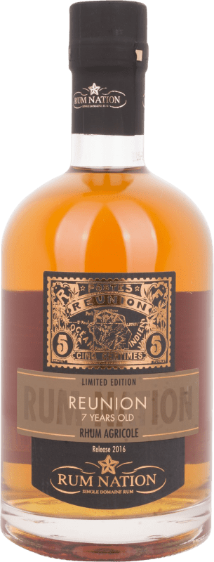 Envoi gratuit | Rhum Rossi & Rossi Nation Reunion Réunion 7 Ans 70 cl