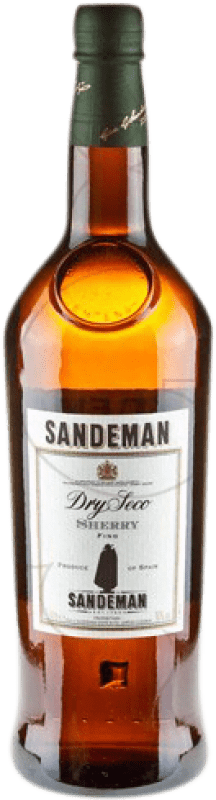 Free Shipping | Fortified wine Sandeman Porto Fino Dry Dry D.O. Jerez-Xérès-Sherry Andalucía y Extremadura Spain Palomino Fino 1 L