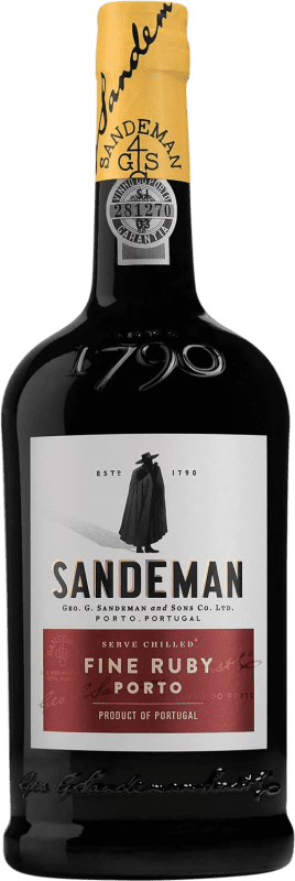 17,95 € Envoi gratuit | Vin fortifié Sandeman Porto Fine Ruby I.G. Porto