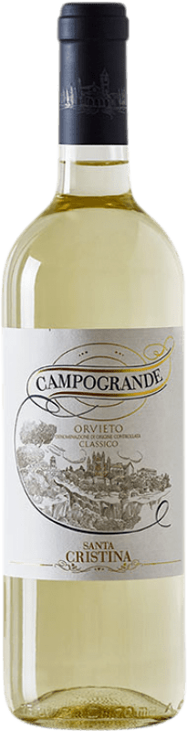 Envio grátis | Vinho branco Santa Cristina Campogrande Jovem D.O.C. Itália Itália Greco, Procanico 75 cl