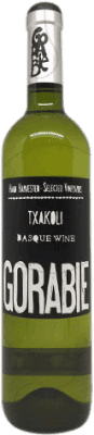 Señorío de Astobiza Txakoli Gorabie Hondarribi Zuri Arabako Txakolina 若い 75 cl