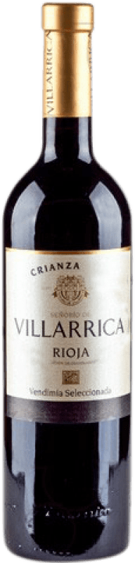 Free Shipping | Red wine Señorío de Villarrica Aged D.O.Ca. Rioja The Rioja Spain Tempranillo 75 cl