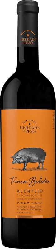 Free Shipping | Red wine Sogrape Trinca Bolotas Young I.G. Portugal Portugal Tempranillo, Grenache Tintorera, Touriga Nacional 75 cl