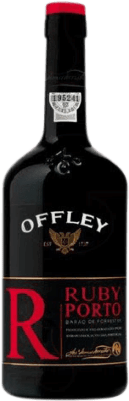 Free Shipping | Fortified wine Sogrape Offley Ruby I.G. Porto Porto Portugal Tempranillo, Touriga Franca, Touriga Nacional, Tinta Amarela, Tinta Cão, Tinta Barroca 75 cl