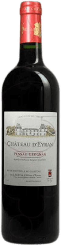 Free Shipping | Red wine Stephane Savigneux Château d'Eyran Aged A.O.C. Bordeaux France Merlot, Cabernet Sauvignon, Petit Verdot 75 cl