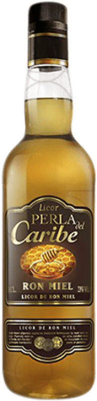 Envoi gratuit | Rhum Teichenné Perla del Caribe République Dominicaine 70 cl Miel