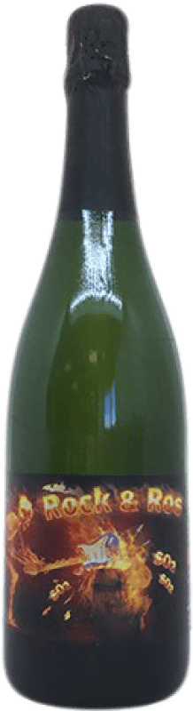 Kostenloser Versand | Weißer Sekt Troç d'en Ros Rock & Ros Natural Escumos Pét-Nat Pétillant Naturel — Natürlich Perlender Katalonien Spanien 75 cl