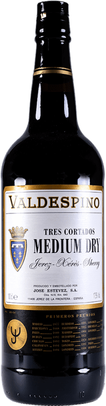 12,95 € Бесплатная доставка | Креплёное вино Valdespino 3 Cortados Medium l D.O. Jerez-Xérès-Sherry