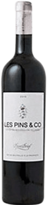 Free Shipping | Red wine Vignobles Dom Brial Les Pins & Co Negre A.O.C. France France Syrah, Grenache, Monastrell, Mazuelo, Carignan 75 cl