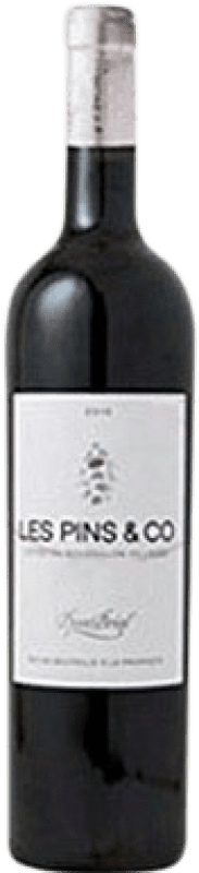 6,95 € Spedizione Gratuita | Vino rosso Vignobles Dom Brial Les Pins & Co Negre A.O.C. Francia