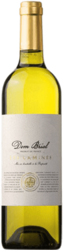 Free Shipping | White wine Vignobles Dom Brial Les Camines Young A.O.C. France France Grenache White, Viognier 75 cl