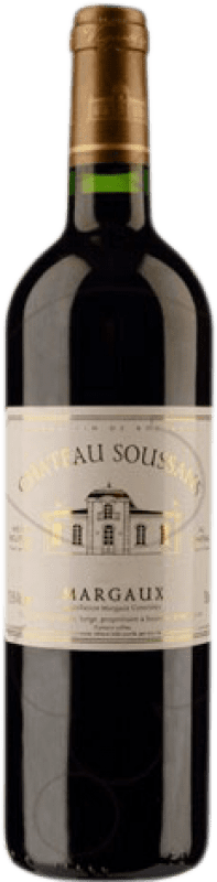 Бесплатная доставка | Красное вино Vignobles Jean Sorge Château Soussans старения A.O.C. Bordeaux Франция Merlot, Cabernet Sauvignon 75 cl