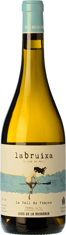 Envio grátis | Vinho branco Vins de La Memòria La Bruixa Jovem D.O. Terra Alta Catalunha Espanha Grenache Branca, Macabeo 75 cl