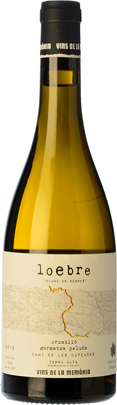 Free Shipping | White wine Vins de La Memòria Lo Ebre Young D.O. Terra Alta Catalonia Spain Grenache, Mazuelo, Carignan 75 cl