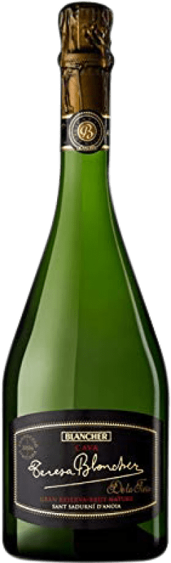 Envoi gratuit | Blanc mousseux Vins i Caves Blancher Tieta Brut Grande Réserve D.O. Cava Catalogne Espagne Macabeo, Xarel·lo, Parellada 75 cl