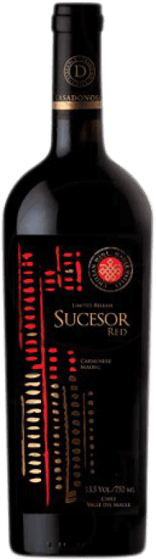 Envoi gratuit | Vin Rouge Viña Casa Donoso Sucesor Chili Malbec, Carmenère 75 cl