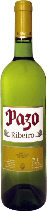 8,95 € Envío gratis | Vino blanco Viña Costeira Pazo Joven D.O. Ribeiro