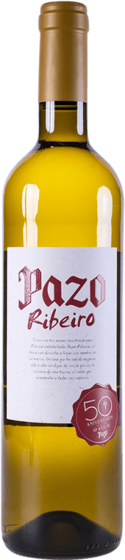 Бесплатная доставка | Белое вино Viña Costeira Pazo молодое D.O. Ribeiro Галисия Испания 75 cl Бесплатная доставка | Белое вино Viña Costeira Pazo молодое D.O. Ribeiro Галисия Испания 75 cl